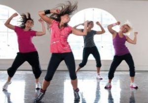 Image of a Dance Fit Fusion class example